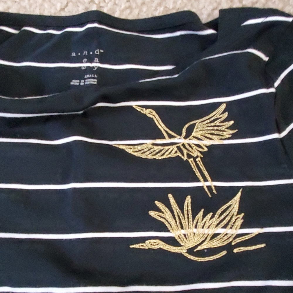 NWT A NEW DAY Striped Top - Picture 3 of 3